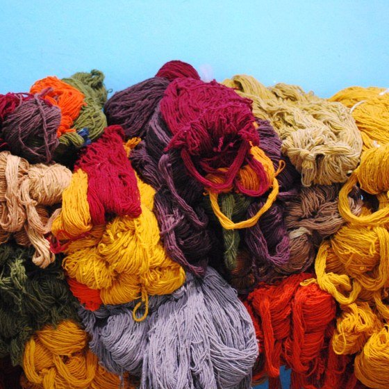 Allo Fibre Yarn, Natural, 500 g — Hemp & Allo Textiles