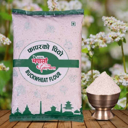 Buckwheat Flour (Phapar ko Pitho) — Nepali Garden, Nepal