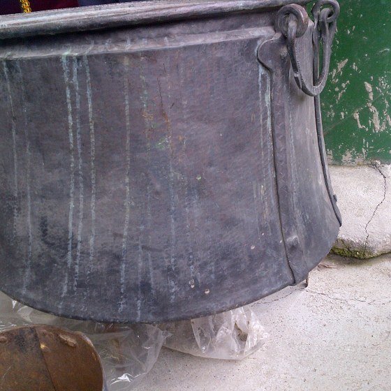 Copper Water Vessel (Gagri), Repoussé — Handicrafts & Metalwork