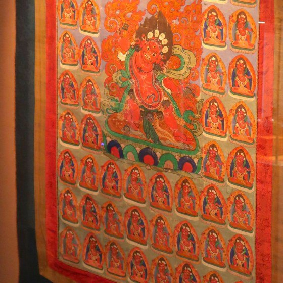 Thangka, Mineral Pigment, Boudha — Handicrafts & Metalwork