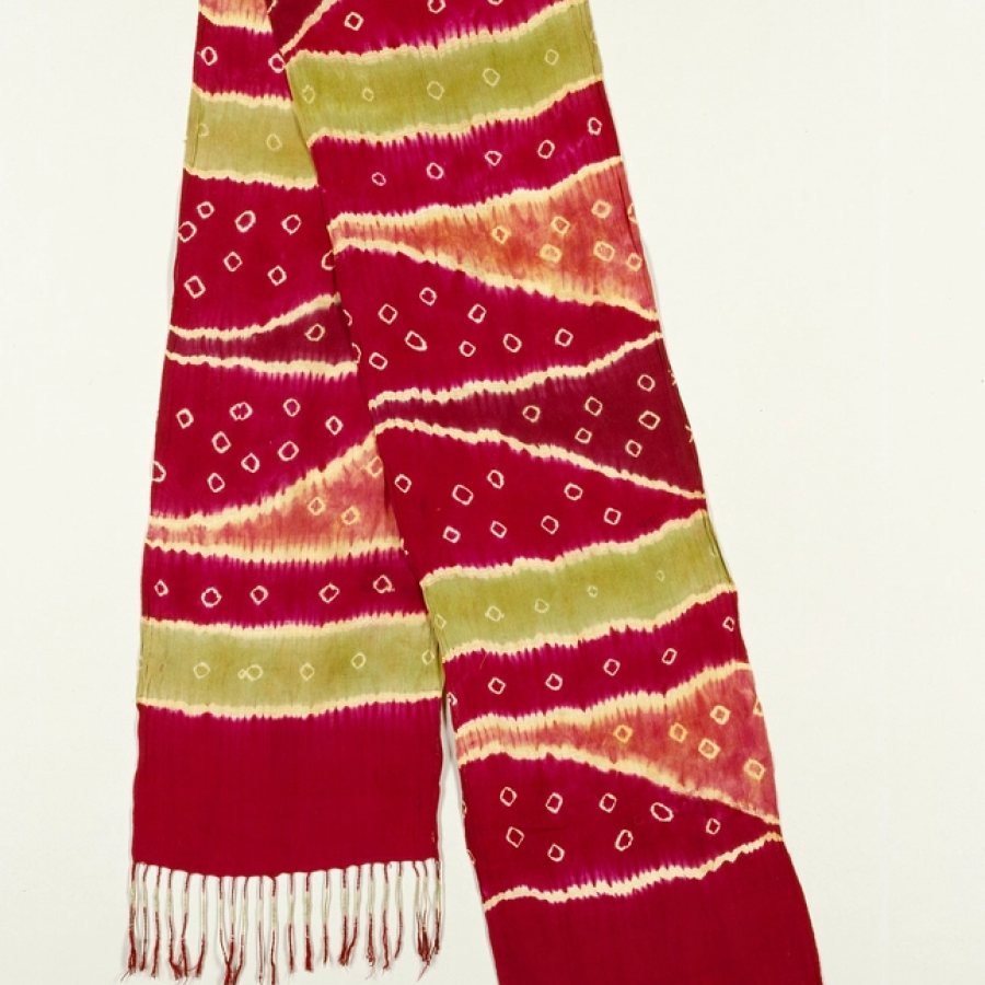 Water Pashmina Scarf, Hand-Dyed Ombré — Pashmina & Cashmere
